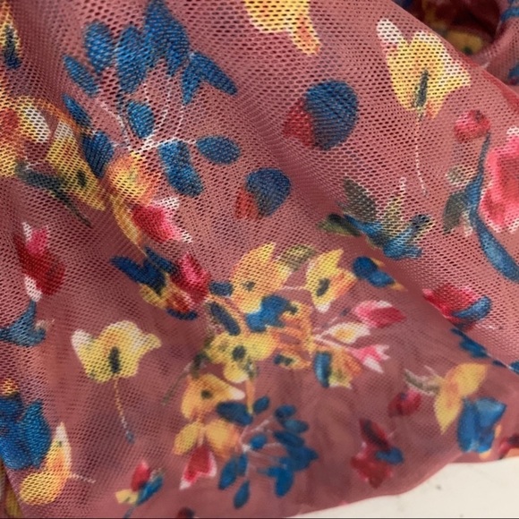 Lulu’s Sheer Mesh Floral Bodysuit - Picture 11 of 13